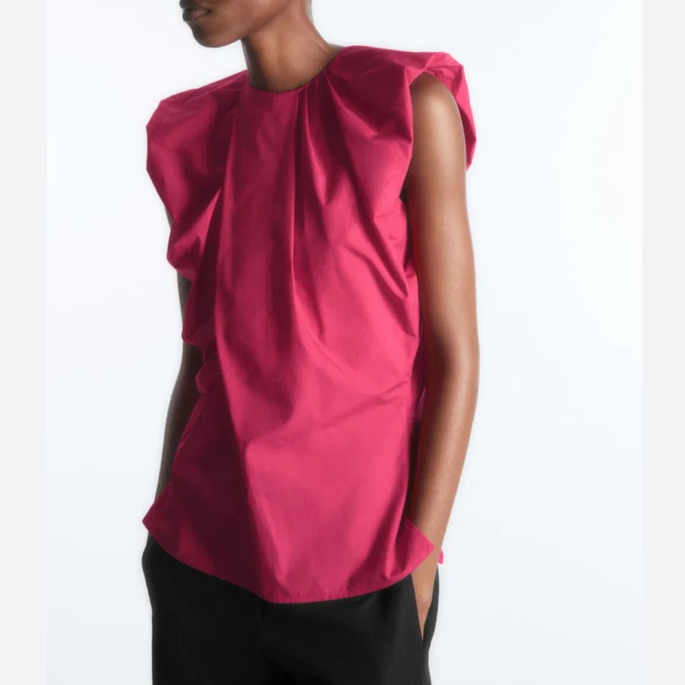 COS Sleeveless Draped Women's Top NWT